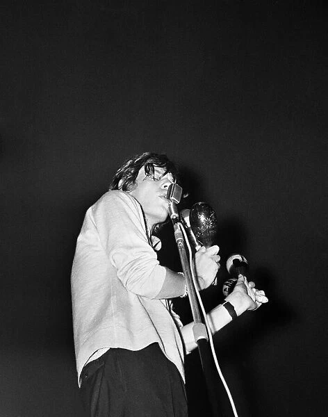 The Rolling Stones at The Tower Ballroom, New Brighton. Mick Jagger 10th