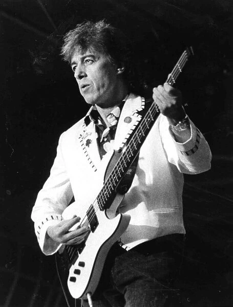 Rolling Stones - Wembley - 4th July 1990 - Bassit Bill Wyman - WME Copyright Image