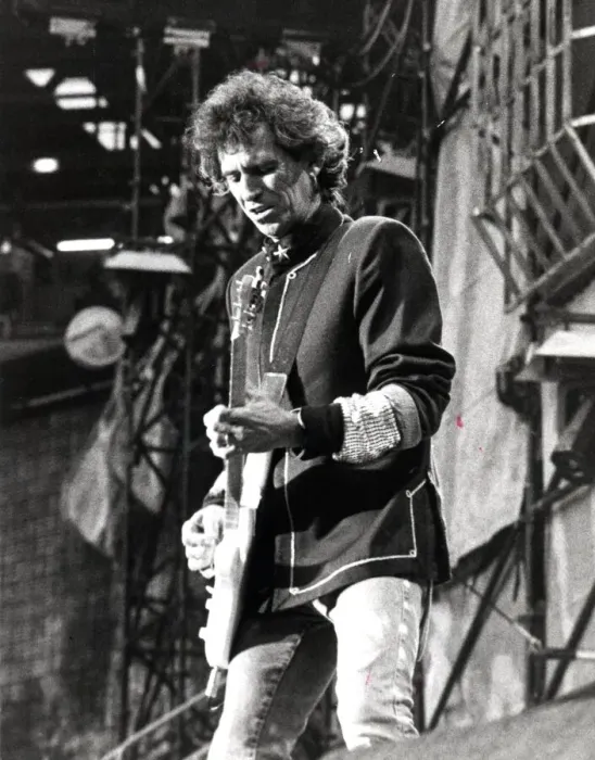 Framed Print : Rolling Stones - Wembley - 4th July 1990 - Keith Rischards - WME Copyright Image