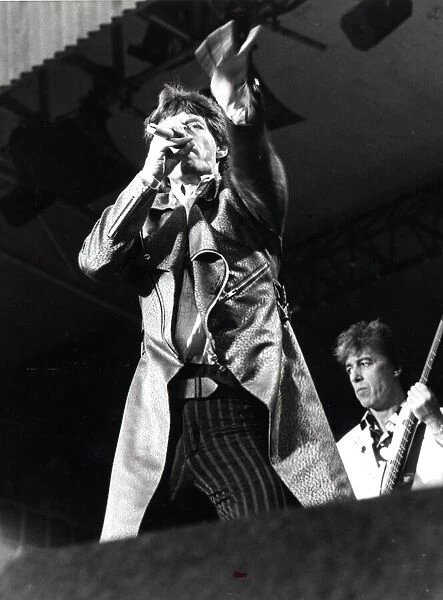 Rolling Stones - Wembley - 4th July 1990 - Mick Jagger - WME Copyright Image - Pictures