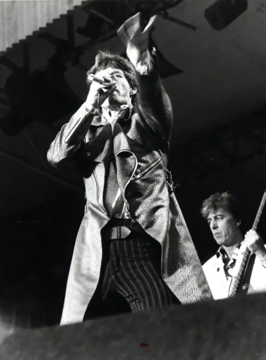 Framed Print : Rolling Stones - Wembley - 4th July 1990 - Mick Jagger - WME Copyright Image - Pictures Framed Print : Rolling Stones - Wembley - 4th July 1990 - Mick Jagger - WME Copyright Image - Pictures