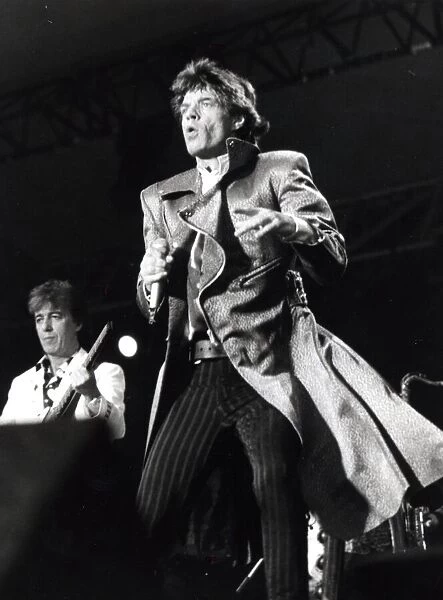 Rolling Stones - Wembley - 4th July 1990 - WME Copyright Image - Pictures taken as a