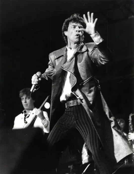 Framed Print : Rolling Stones - Wembley - 4th July 1990 - WME Copyright Image - Pictures taken as a Framed Print : Rolling Stones - Wembley - 4th July 1990 - WME Copyright Image - Pictures taken as a