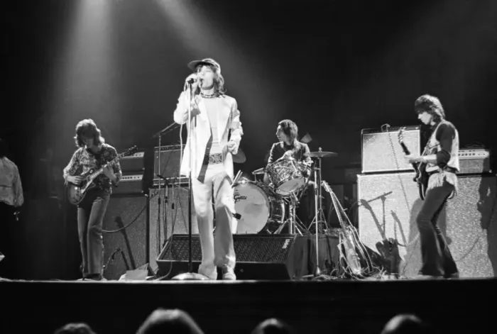 Framed Print : Rolling Stones'on stage of Newcastle City Hall on Thursday 4 / 3 / 1971 for Framed Print : Rolling Stones'on stage of Newcastle City Hall on Thursday 4 / 3 / 1971 for