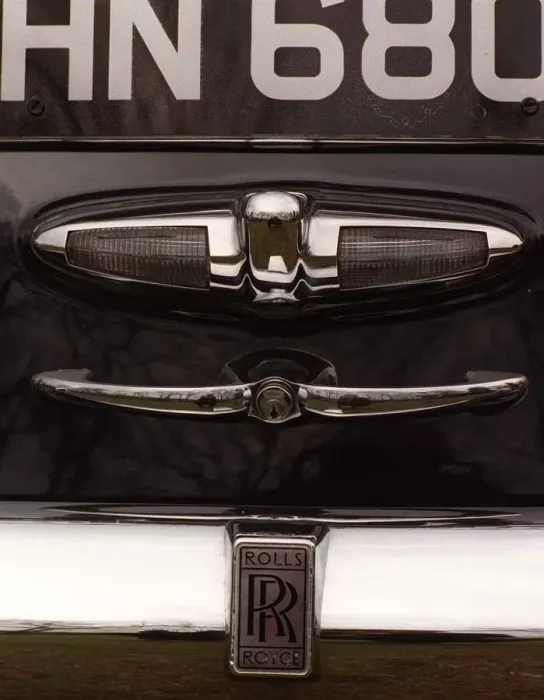 Framed Print : Rolls Royce boot details March 1998