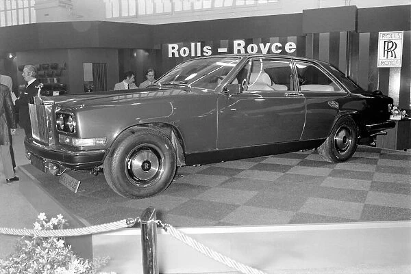 Rolls Royce at the Geneva Motor Show. March 1975 75-01419-005