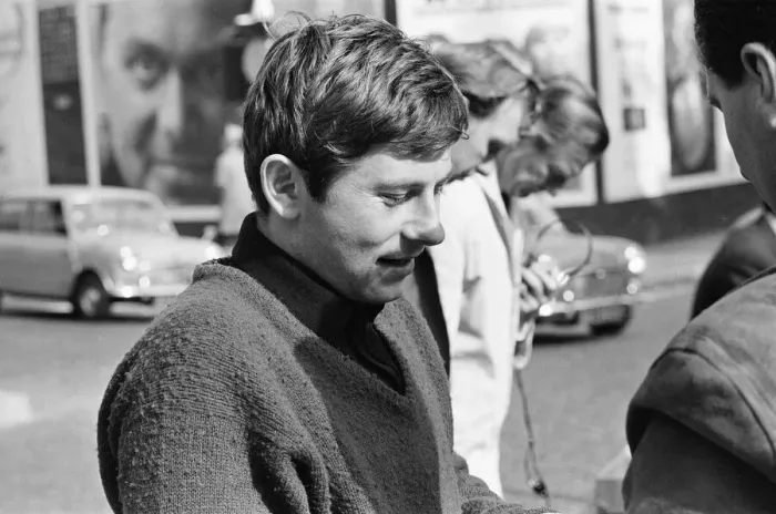 Framed Print : Roman Polanski, french polish film director in the UK filming 1965 British psychological Framed Print : Roman Polanski, french polish film director in the UK filming 1965 British psychological