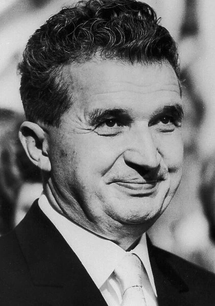 Romanian President Nicolae Ceausescu September 1974 Local Caption watscan