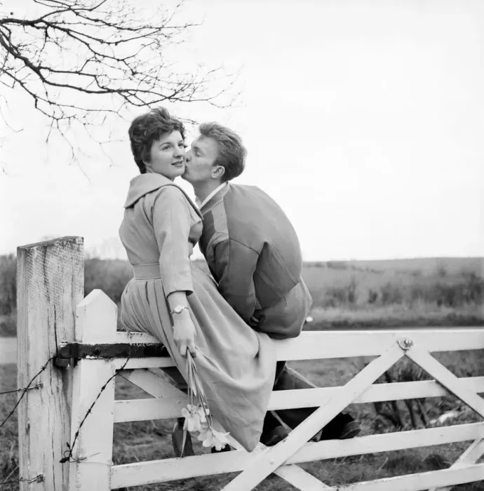 Framed Print : Romantic couple take a stroll in the country side. Richard Camp and Diane Ford. A651-011 Framed Print : Romantic couple take a stroll in the country side. Richard Camp and Diane Ford. A651-011