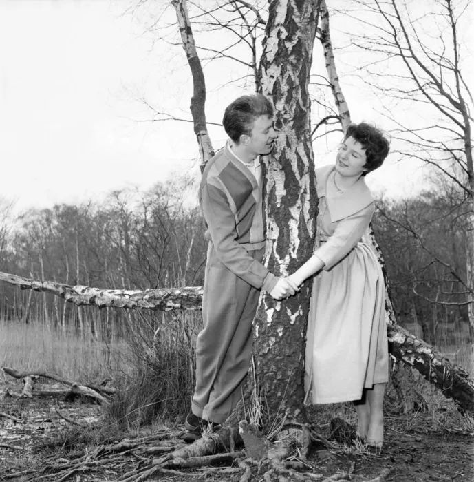 Framed Print : Romantic couple take a stroll in the country side. Richard Camp and Diane Ford. A651-009 Framed Print : Romantic couple take a stroll in the country side. Richard Camp and Diane Ford. A651-009
