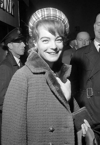 Romy Schneider November 1962 at LAP Actress