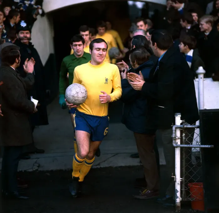 Framed Print : Ron Harris - Chelsea - January 1970 Chelsea v Birmingham *** Local