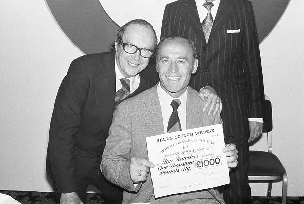 Ron Saunders, Aston Villa FC Manager, Football Manager of the Year 1975