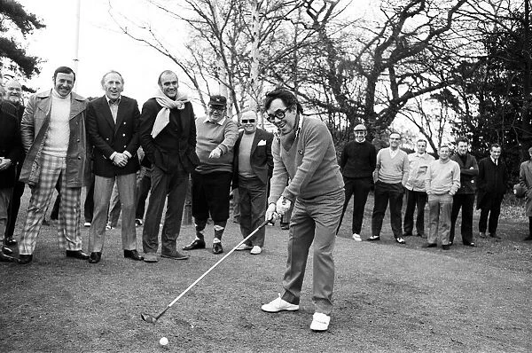 Ronnie Corbett made his bow as newly appointed Captain of the Variety Club of Great