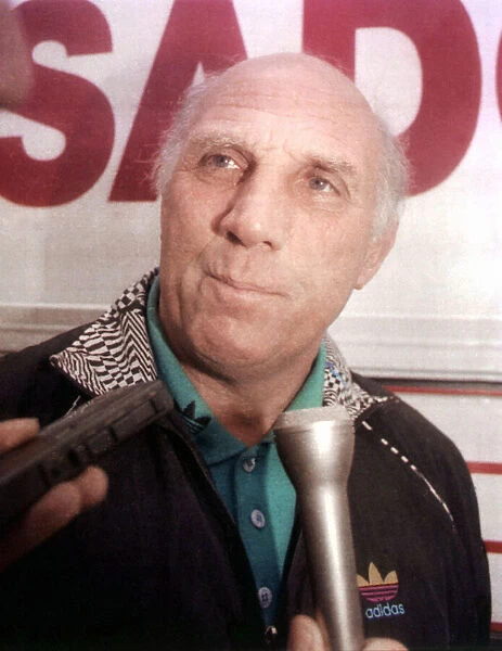 Ronnie Moran caretaker manager of Liverpool after the shock resignation of Kenny Dalglish