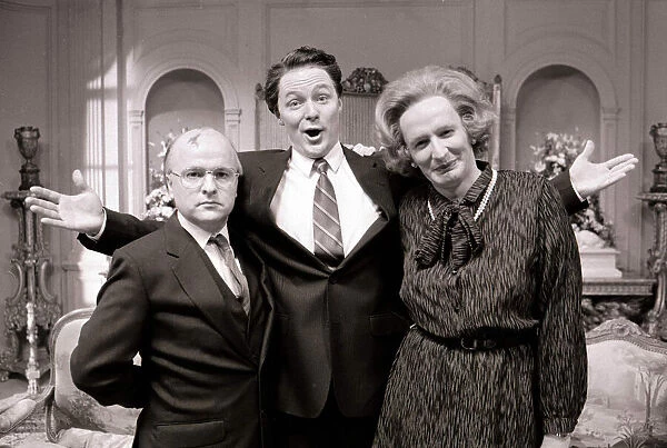 Rory Bremner Comedian - April 1987 with co stars