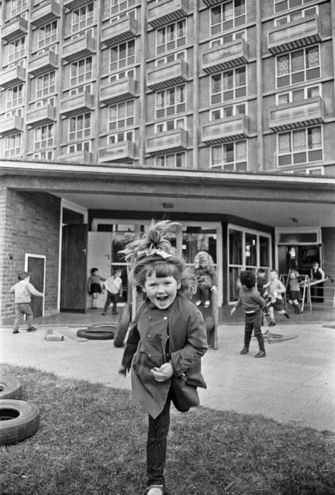 Framed Print : Rose Anne Kelly seen here during break time at the St Mary Redcliffe Nursery School Framed Print : Rose Anne Kelly seen here during break time at the St Mary Redcliffe Nursery School