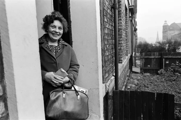 Framed Print : Rose Blair of Elswick Row, Newcastle. April 1967 Framed Print : Rose Blair of Elswick Row, Newcastle. April 1967