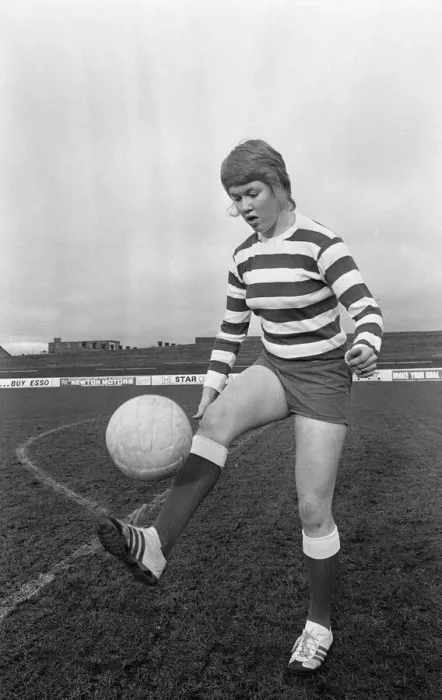 Framed Print : Rose Reilly, 16 from East Ayrshire Scotland, talented football player for Stewarton Framed Print : Rose Reilly, 16 from East Ayrshire Scotland, talented football player for Stewarton