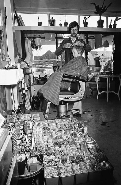 Roseworth Hairdresser, Stockton-on-Tees, Circa 1977
