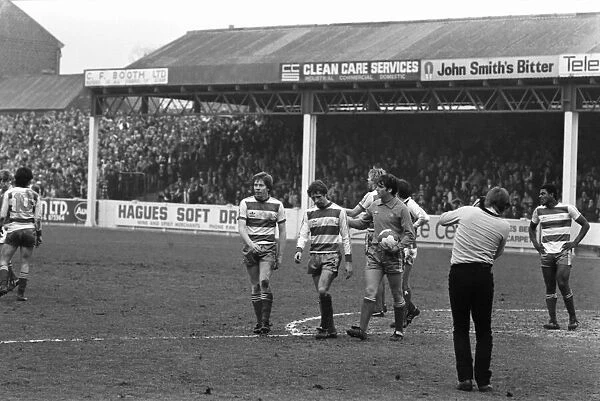 Rotherham United 1 v. Queens Park Rangers 0. March 1982 MF06-20-062 Local Caption