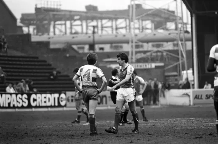 Framed Print : Rotherham United 1 v. Queens Park Rangers 0. March 1982 MF06-20-040 Local Caption Framed Print : Rotherham United 1 v. Queens Park Rangers 0. March 1982 MF06-20-040 Local Caption