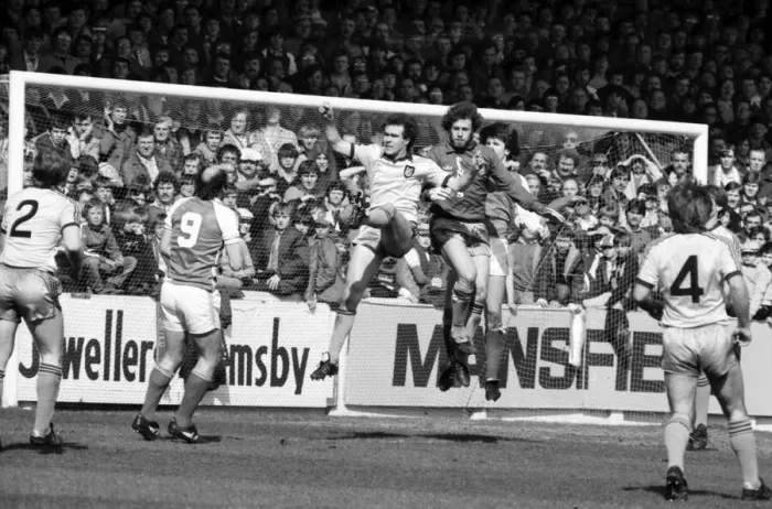 Framed Print : Rotherham United 2 v. Grimsby 2. April 1982 MF06-26-013 Local Caption Division 1 Framed Print : Rotherham United 2 v. Grimsby 2. April 1982 MF06-26-013 Local Caption Division 1