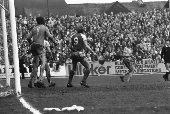 Framed Print : Rotherham United 3 v. Charlton Athletic 0. Division Three Football. April 1981 MF02-17