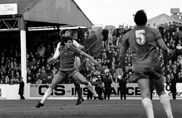 Rotherham United 6 v. Chelsea 0. Division 2 Football October 1981 MF04-14-039