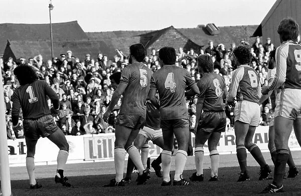 Rotherham United 6 v. Chelsea 0. Division 2 Football October 1981 MF04-14-023