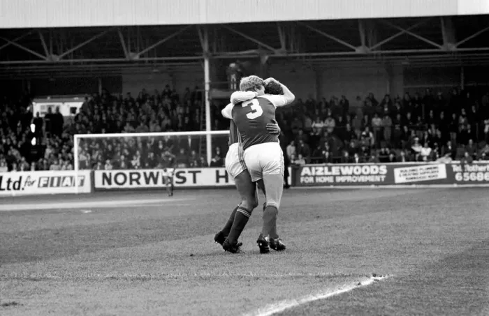 Framed Print : Rotherham United 6 v. Chelsea 0. Division 2 Football October 1981 MF04-14-016 Framed Print : Rotherham United 6 v. Chelsea 0. Division 2 Football October 1981 MF04-14-016