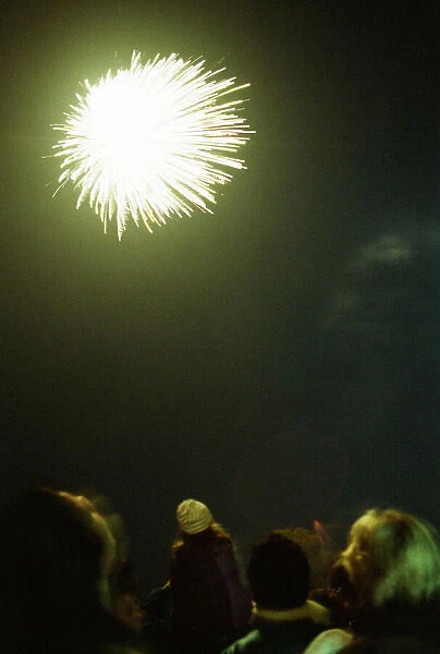 Round Table Fireworks, Kings Meadow park, Reading, Berkshire, 3rd November 1990