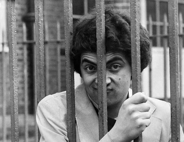 Rowan Atkinson, Not the Nine o clock News star, behind bars at the North Community