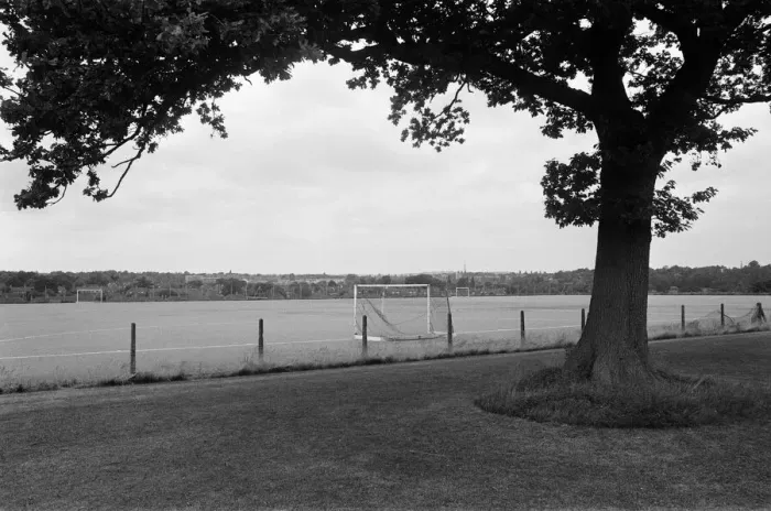 Framed Print : Rowheath Pavilion Centre. Heath Road, Bournville, Birmingham B30 1HH. 14th July 1981