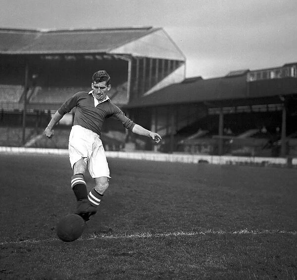 Roy Bentley Chelsea FC football player at Stamford Brodge Circa 1950