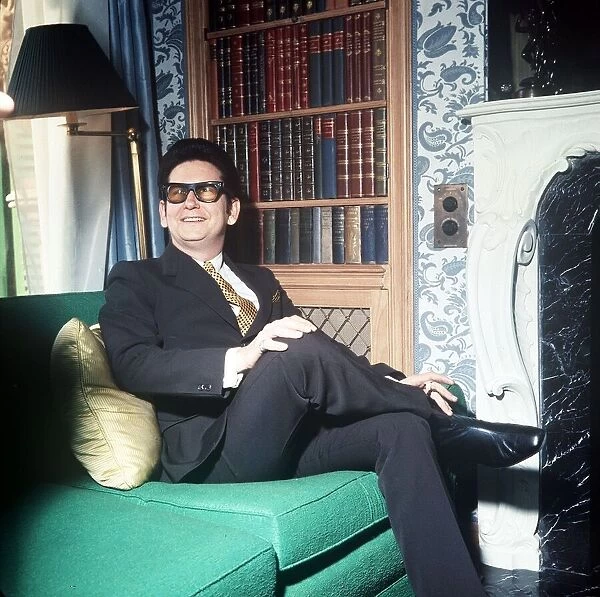 Roy Orbison in London to promote new Album April 1969