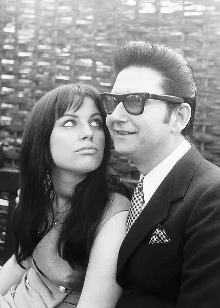 Roy Orbison Singer introducing his new wife Barbara Anne Marie the daughter of a German