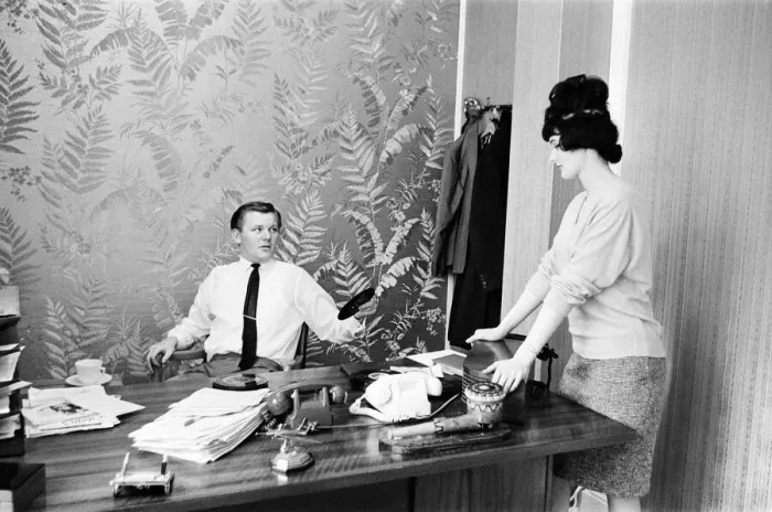 Framed Print : Roy Tempest, Theatrical Agent, London, 21st April 1964 Framed Print : Roy Tempest, Theatrical Agent, London, 21st April 1964