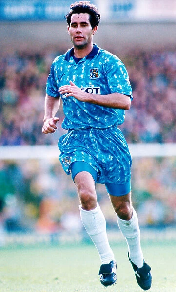 Roy Wegerle, pictured when he played for Coventry City F. C. 22nd March 1994