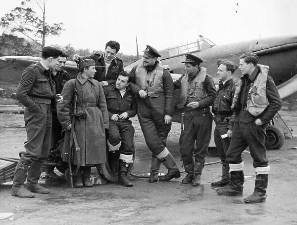 The Royal Air Force in Russia. Picture taken 18th October 1941