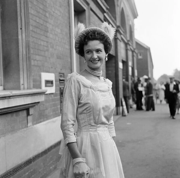 Royal Ascot 1955, Mrs G Glenville-Williams, Thursday 14th July 1955
