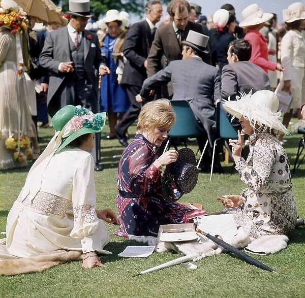 Royal Ascot Fashion as worn in June 1972