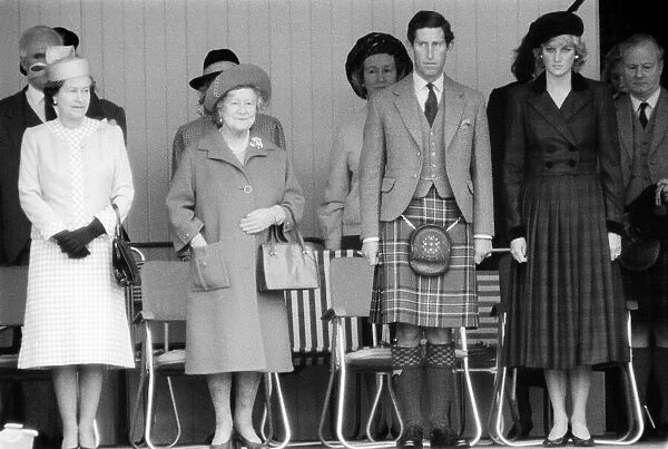 The Royal Family attend the annual Braemar Highland Games near Balmoral, Scotland