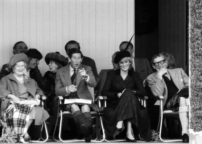 Framed Print : The Royal Family attend the annual Braemar Highland Games near Balmoral, Scotland