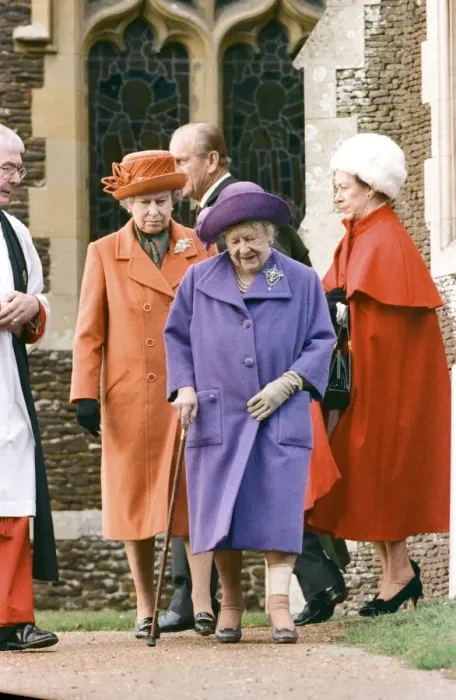 Framed Print : The Royal family attend the Christmas Day service at St Mary Magdalene Church
