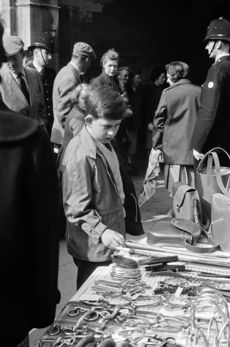 Framed Print : The Royal family at the Badminton Horse Trials. Pictured, Prince Charles. April 1960 Framed Print : The Royal family at the Badminton Horse Trials. Pictured, Prince Charles. April 1960