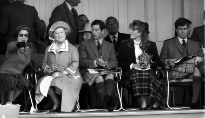 Framed Print : Royal family at the races Queen Elizabeth II, the Queen Mother Prince Charles Framed Print : Royal family at the races Queen Elizabeth II, the Queen Mother Prince Charles