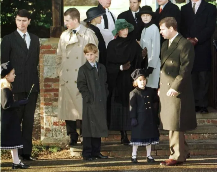 Framed Print : Royal Family at Sandringham with Prince Harry Princess Eugenie Framed Print : Royal Family at Sandringham with Prince Harry Princess Eugenie