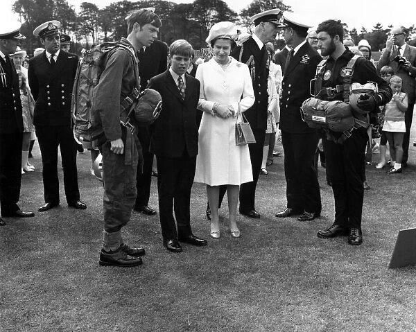 The Royal Family visit Britannia Royal Naval College, Dartmouth