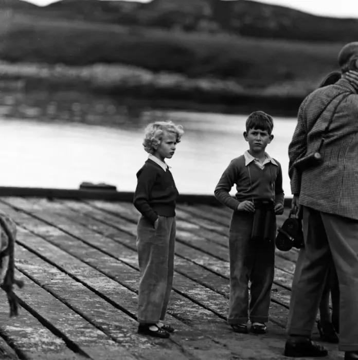 Framed Print : The Royal Family visit South Uist, Outer Hebrides, Scotland Framed Print : The Royal Family visit South Uist, Outer Hebrides, Scotland